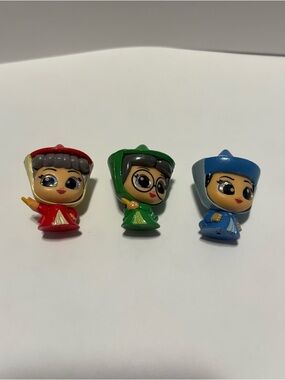Disney Doorables Flora, Fauna, Merryweather Series 5 Exclusive Glitter Fairies